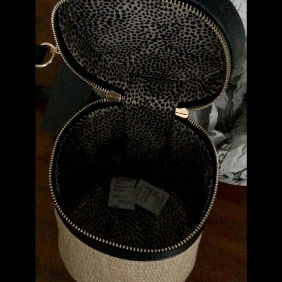 Isabelle cylindrical purse - vegan leather - Picture 4 of 5